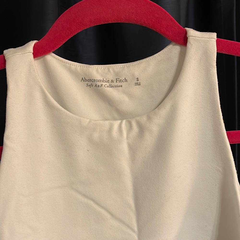 A&F white body suit